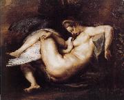 Peter Paul Rubens Lida and Swan Spain oil painting reproduction